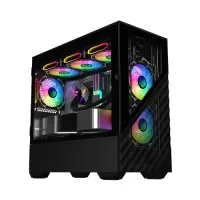 1STPLAYER D7 ATX Gaming Casing Black